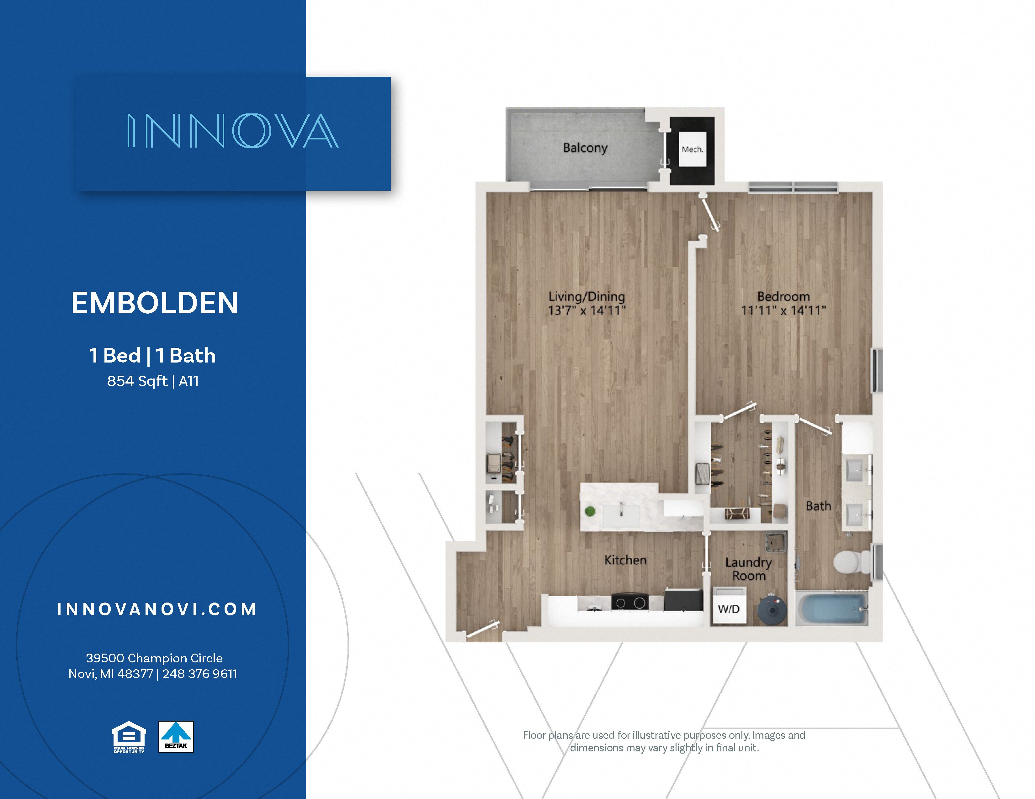 Embolden floor plan